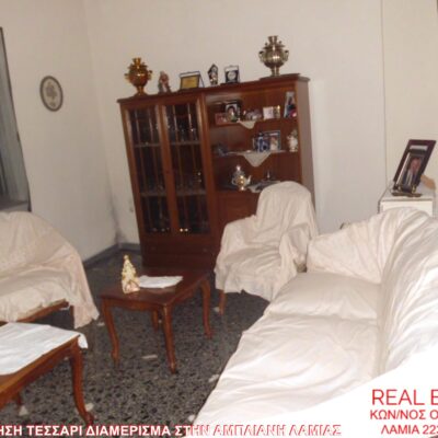 Πωλείται τεσσάρι διαμέρισμα, στην Άμπλιανη Λαμίας.
