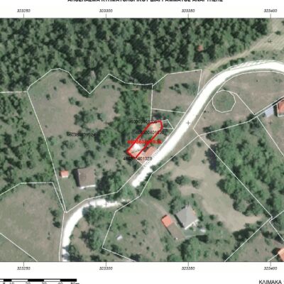 Πωλείται οικόπεδο, στο Γαρδίκι Ομιλαίων Φθιώτιδας. 