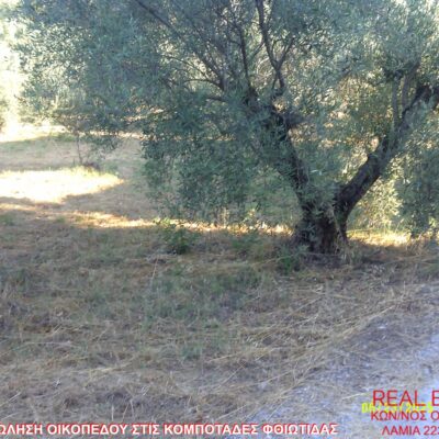 Πωλείται οικοπεδο, στις Κομποτάδες Φθιώτιδας.