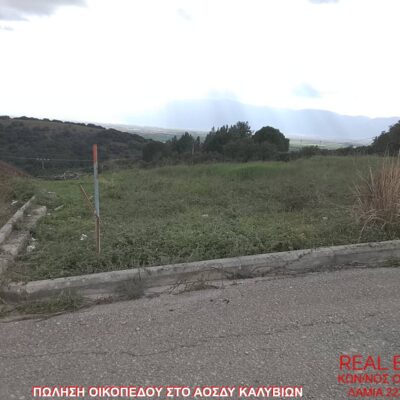 Πωλείται οικόπεδο, στην περιοχή του ΑΟΣΔΥ Καλυβίων Λαμίας.